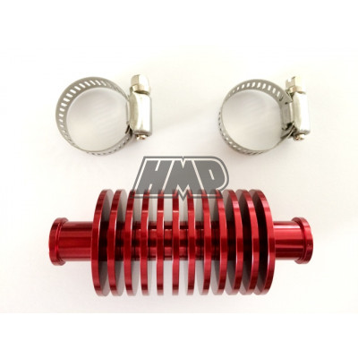 Dicipador calor para tubo radiador 19 mm vermelho